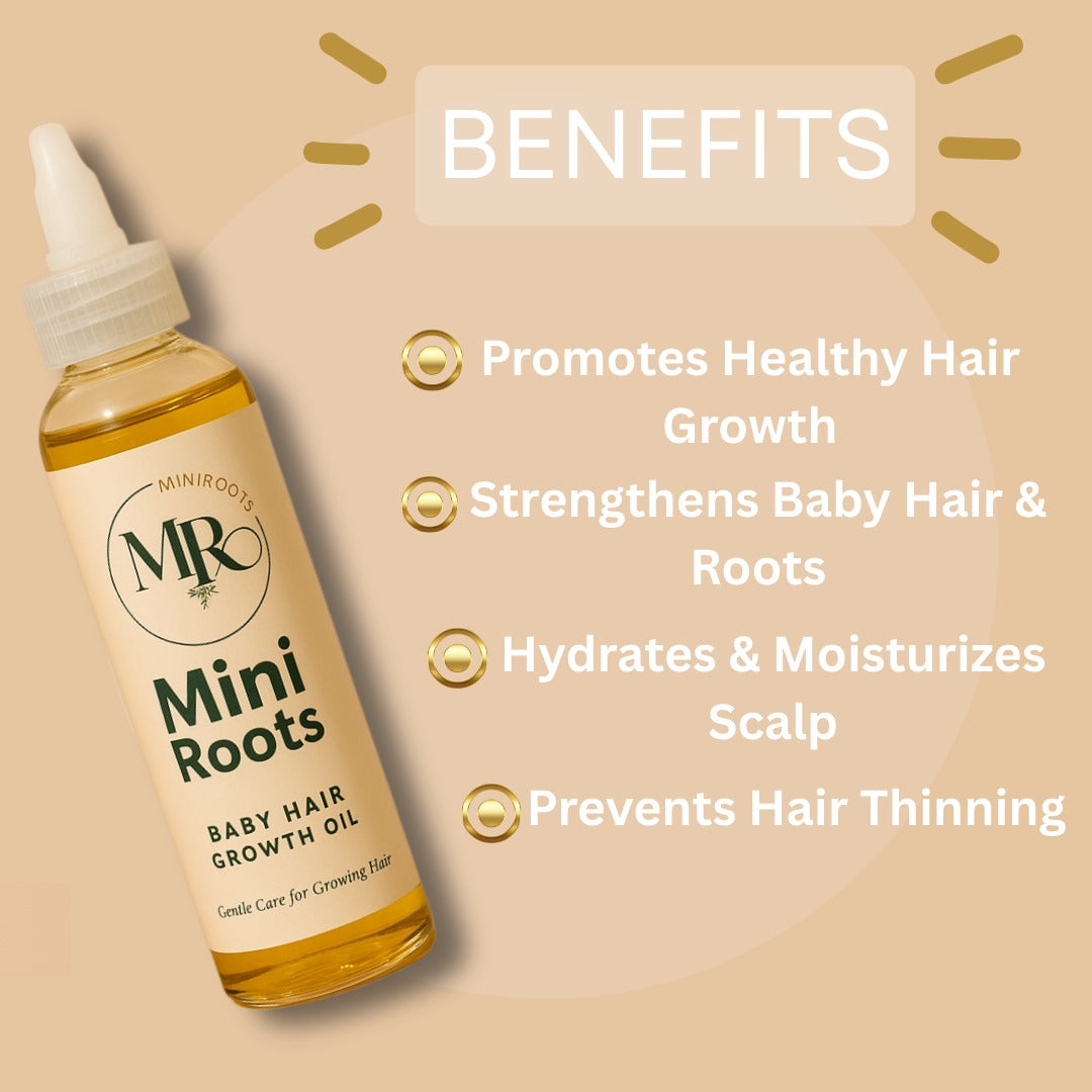 Baby Hair Growth Oil | Growing Roots and locks shine